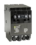 Square D by Schneider Electric homt1515240cp Homeline 2 – 15-amp単極1 – 40-amp two-poleクアッド回路ブレーカー