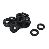 uxcell Oリング　オイルシール ガスケット　ラバー素材　フォークシール　15mm x 3.5mm　20枚入り