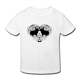 星 ２～６歳子供 男女兼用兎 動物 祭り 可愛い Tシャツ ホワイト 3 Toddler