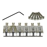 graphtech(グラフテック) PG-8000-0C String Saver Strat ＆ Tele Style 2 1/16インチ Chrome ブリッジサドル