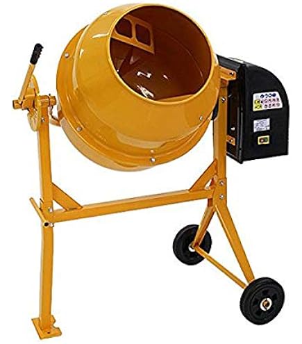 Amazon.co.jp: 樹脂製ドラム電動ミキサー 混ざるくん ACA-50L [ALUMIS 