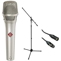 美品！ノイマン KMS105 コンデンサーマイク★ NEUMANN KMS 105 MT (ブラック) コンデンサーマイク ノイマン
