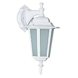 Sunset Lighting F7911-62 Outdoor Wall Lantern with Frosted Glass, Rubbed Bronze Finish [並行輸入品]
