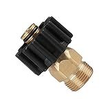 F Fityle 高圧洗浄機用　クイックコネクター　ホースアダプタ　M22オス ｘM22メス カプラー　 - C