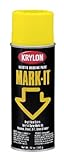 Krylon RDMI1004 Mark-It Inverted Spray Special Purpose Aerosol, 12-Ounce, Bright Yellow Finish [並行輸入