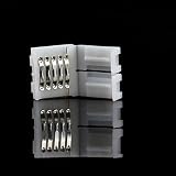 BINZET 10 Pack 10mm 5050 RGBW RGBWW LED Strip Solderless Connector (Strip to Strip) Solder-free Weld