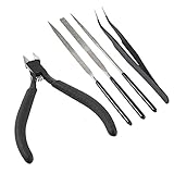 ヒマラヤ　プラモデル専用工具 三点セット 黒い超薄刃ニッパー（115ｍｍ）＆ダイヤモンドヤスリ...