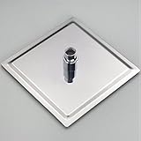 Merssavo 8 "スクエアステンレス鋼レインシャワーヘッドクロムバスルームトップスプレーヤの蛇口