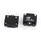 uxcell ブレーカー　リセット　プラスチック製　AC 125V/250V 5A NC　2個入