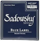 Sadowsky ブルーラベルベース弦 ニッケル弦 5弦 045-130 SBN45B Blue