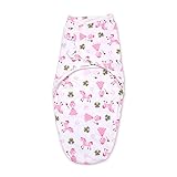 エルフ ベビー(Fairy Baby)新生児おくるみ コットン モロー反射対策 可愛いピンク馬柄