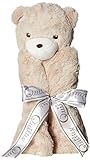 Quiltex Pink Rolled Security Blanket - Bear by Quiltex