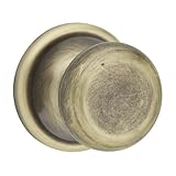 Kwikset Hancock Half-Dummy Knob in Antique Brass by Kwikset