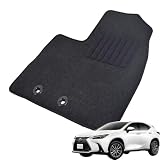 Kemmel レクサス 新型NX 20系 令和3年12月～ 2WD/4WD共通 専用 フロアマット カーマット GX生地/ブラック （運転席のみ/刺繍ロゴなし）