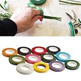 Florist Green Floral Stem Tape Corsages Buttonhole Artificial Flower Stamen Wrap