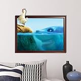 3dベビーキッズ部屋デザインCartoon Cockハンドクラフト壁デカール取り外し可能ペーパーステッカーアートDIYギフト装飾^。