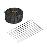 Homyl 自動車　オートバイ　エキゾースト　ヒートラップ　パイプ断熱　全3サイズ - 5m×5cm×1.5mm
