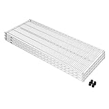 ルミナス ポール径25mm用パーツ 棚板 スチールシェルフ (幅152×奥61cm) [スリーブ付] 3枚 SHL-1560SL-3