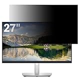 Dell P2722H 27インチ 対応 覗き見防止 フィルター プライバシーフィルター パソコンPC モニター 液晶保護フィルム ブルーライトカット 反射防止 パソコン セキュリティーのぞき見防止 両面使用可能 反射防止 着脱簡単
