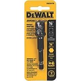 DEWALT DW2547Ir 1/4-Inch Hex Shank To 1/2-Inch IMPACT READY Socket Adaptor [並行輸入品]