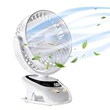 扇風機 卓上扇風機【10000mAh＆節電対策＆アロマ対応＆LEDディスプレイ表示＆極静音】扇風機クリップ 小型 壁掛け扇風機 USB扇風機