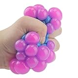 Jinjin Anti Stress手手首おもちゃボールストレスリリーフHealthy Ventingボール ブルー