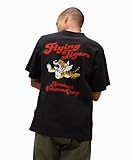 [アヴィレックス] FLYING TIGER T-SHIRT フライングタイガー 半袖 Tシャツ メンズ XL 010 ブラック 783-5234004