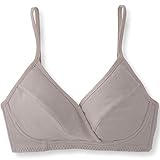 授乳対応クロスオープンノンワイヤーブラジャー　　グレー　サイズ:マタニティL