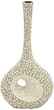 Deco 79 Wood Seashell Vase, 18 by 37-Inch [並行輸入品]