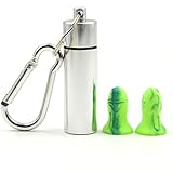 TOENNESEN 快適な泡耳プラグ視認性の高い使い捨てフォーム耳栓の子供たちのための睡眠、5組