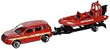 Daron FDNY Die-Cast Auto Trailer Set (1:64 Scale) [並行輸入品]