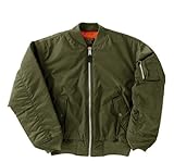 アイトス AITOZ 秋冬用 MA-1 ジャケット 553313 025 カーキ L