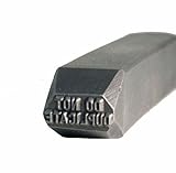 CH Hanson 26990 Do Not Duplicate 1/16" Character [並行輸入品]