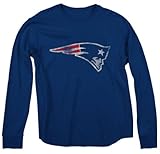 新しいEngland PatriotsリーボックサイズXL XL NFLロングスリーブ熱ワッフルT – シャツ