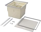 【大建工業】床収納 44型［深型（1階用）］ 2×2尺タイプ 44型606 シルバー 1台入り