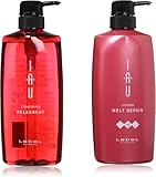 ルベル IAU イオ クレンジング リラックスメント(シャンプー)600ml&イオ クリーム メルトリペア トリートメント600ml