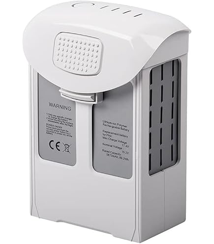 phantom - DJI Phantom 4 Pro フライトバッテリー(純正) Amazon.co.jp: 「2パック」 P4大容量5870mAh ドローンバッテリー