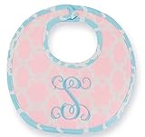 Mud Pie Baby Boutique Initial S Bib with Spoon by Mud Pie