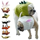 【24HOURS】 ネックウォーマーとしても です。 犬 ニット帽 秋冬 ペット帽子 コスチューム コスプレ 防寒 ファッション 小物 ニット ボンボン付き フレンチブルドッグ フレブル 小型犬 中型犬 冬 あったか おしゃれ かわいい おでかけ ギフト プレゼント ウサギ シカ 恐竜 クマ ウシ キツネ KM717G (頭囲(34-58cm) Lサイズ, E.キツネ)