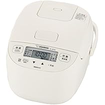 象印 NL-BD05-WA 炊飯器 ホワイト Amazon | 象印マホービン 炊飯器 3合 一人暮らし 小容量 極め