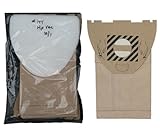 10 EuroClean ErgoClean, Nilfisk Advance, Kent, SerVac, Tennant 1406554-02 Hip Vac Vacuum Cleaner Bag