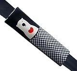 1ペアのカーシートベルトパッドショルダーパッドシートベルトは、クマをカバー