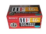 SONY 音楽用 カセットテープ HF 46分 4本パック 4C-46HFA