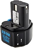 日立工機 9.6V ニカド電池 2.0Ah 残量表示付 バッテリー ニッケルカドミウム電池パック EB9M 0031-0064