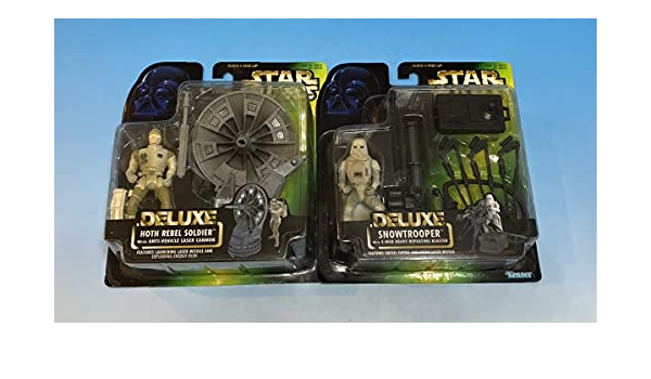 お求めやすく価格改定 デラックス ケナー社 ホスフィギュア 1997年スターウォーズ 25年前絶版 全2種類セット ウェポン With ストームトルーパー Gregrobertsondds Com