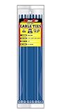 Pro Tie BL14HD100 14.5-Inch Blue Heavy Duty Color Cable Tie Blue Nylon 100-Pack [並行輸入品]
