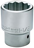 Wright Tool 8176 2-3/8-Inch with 1-Inch Drive 12 Point Standard Socket by Wright Tool