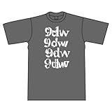 9dw Tシャツ /グレー / Lサイズ