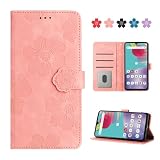 CASAFUNY 向けの Galaxy A41 ケース 手帳型 人気 耐衝撃 本革レザー カバー ギャラクシーa41 ケース 手帳型 おしゃれ 保護カバー SCV48 / SC-41A 携帯カバー かわいい 美しい桜の柄 galaxya41スマホケース お洒落 カード収納 マグネット式 スタンド機能 軽量 6.1インチ 対応 日本版(ピンク)