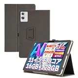 For HiGrace A7BK/A7L/A7WH ケース HiGrace 11インチ タブレット 対応 保護ケース 高級PU 全面保護 調節可能 防水防汚 衝突防止 薄型軽量 良い手触り Greerass 長持ち スタンド機能付き タブレット ケース (ブラック)